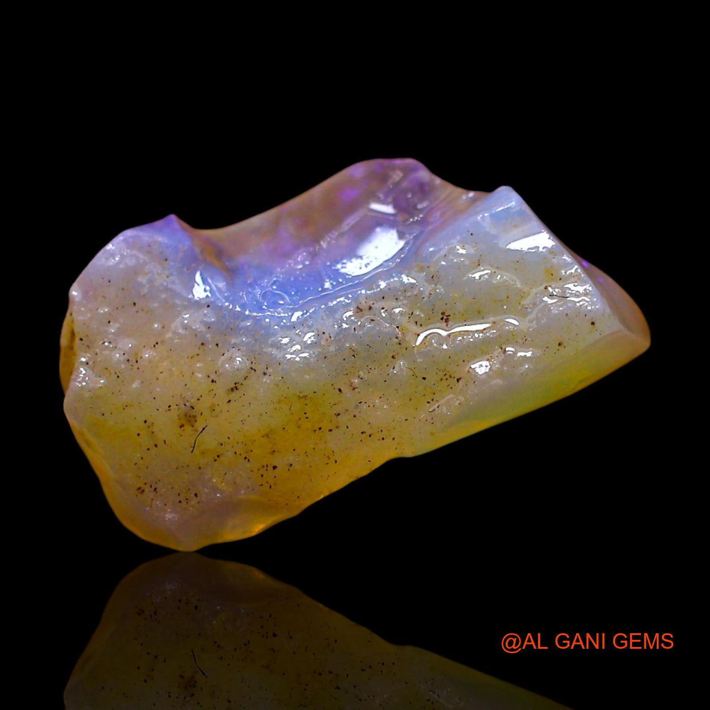 2.00 Cts Natural Australian Fire Opal Fancy Rough Loose Gemstone For Jewelry 12x7x6 mm RF-172