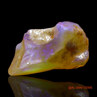 2.00 Cts Natural Australian Fire Opal Fancy Rough Loose Gemstone For Jewelry 12x7x6 mm RF-172
