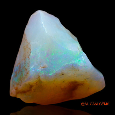 Natural Untreated Fire Opal Loose Gemstone Fancy Rough From Australia 2.00 Cts 12x10x5 mm RF-174