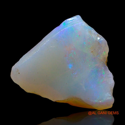 Natural Untreated Fire Opal Loose Gemstone Fancy Rough From Australia 2.00 Cts 12x10x5 mm RF-174