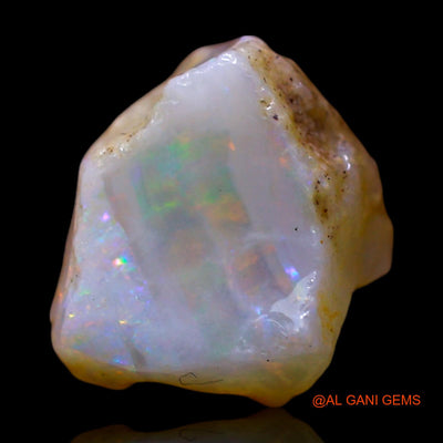 4.00 Cts Natural Australian Fire Opal Loose Gemstone Fancy Rough 10x10x9 mm RF-175