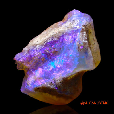 Natural Untreated Fire Opal Loose Gemstone Fancy Rough From Australia 2.00 Cts 12x9x6 mm RF-176