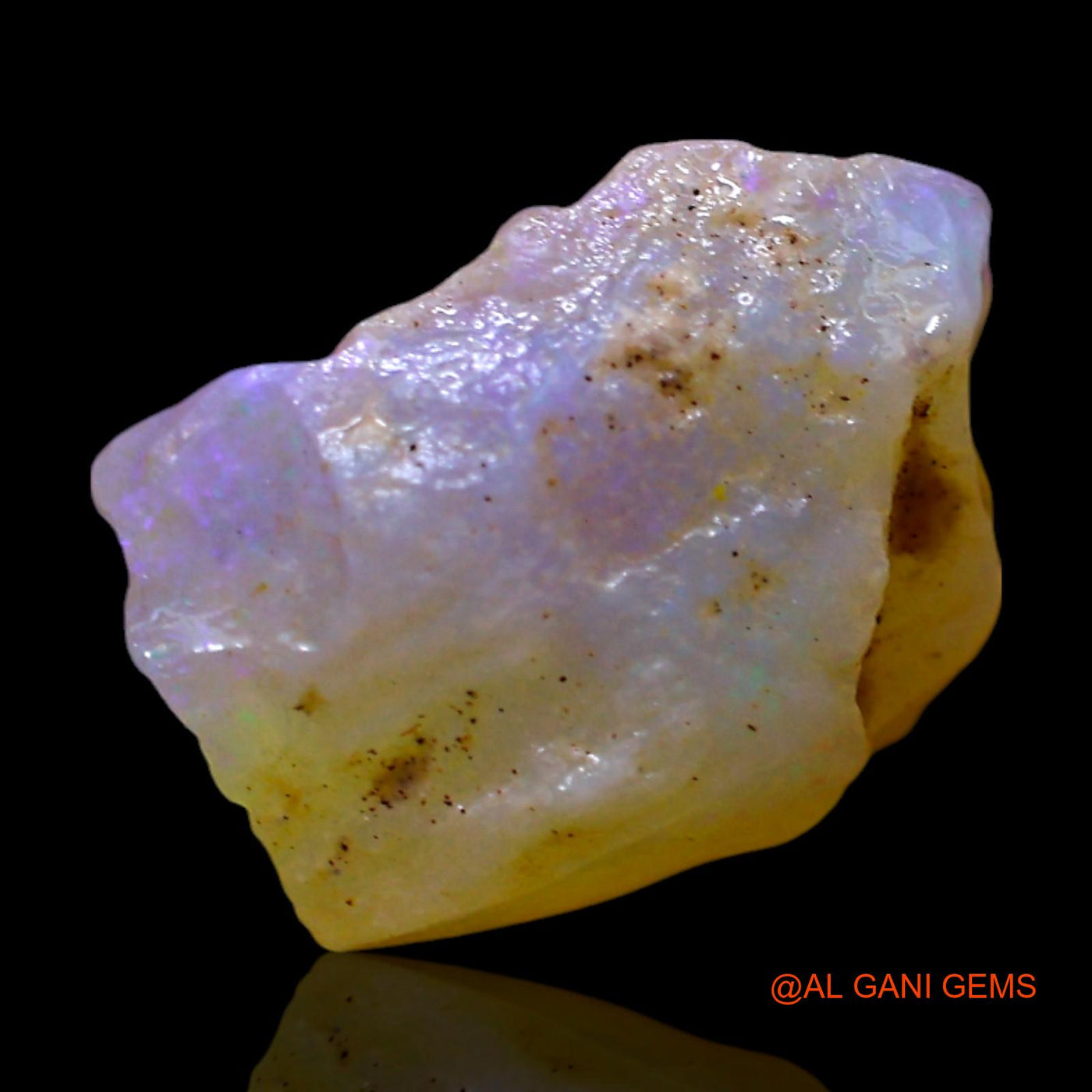 4.00 Cts Unheated Australian Fire Opal Loose Gemstone Fancy Rough Natural 12x9x7 mm RF-177