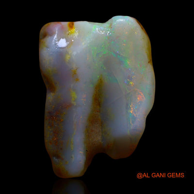 Natural Untreated Fire Opal Loose Gemstone Fancy Rough From Australia 9.00 Cts 16x11x11 mm RF-17
