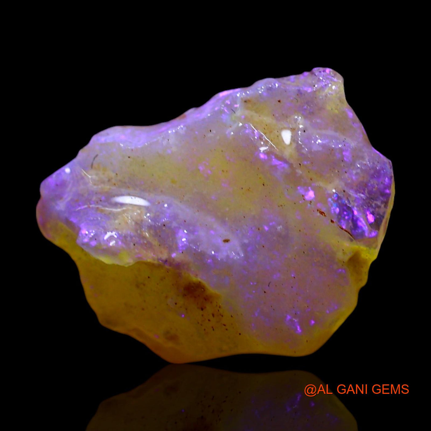 1.50 Cts Natural Australian Fire Opal Loose Gemstone Fancy Rough 13x9x5 mm RF-180