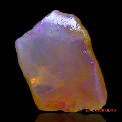 3.00 Cts Natural Australian Fire Opal Loose Gemstone Fancy Rough 11x7x6 mm RF-187