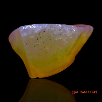 3.00 Cts Natural Australian Fire Opal Loose Gemstone Fancy Rough 11x7x6 mm RF-187