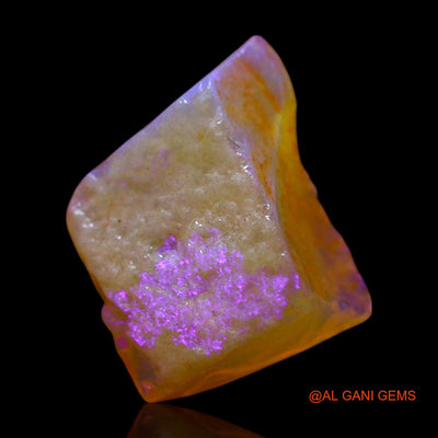 Natural Untreated Fire Opal Loose Gemstone Fancy Rough From Australia 2.00 Cts 9x7x5 mm RF-188