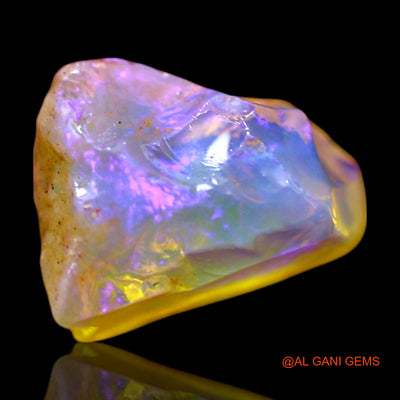 Natural Untreated Fire Opal Loose Gemstone Fancy Rough From Australia 3.00 Cts 10x8x7 mm RF-190