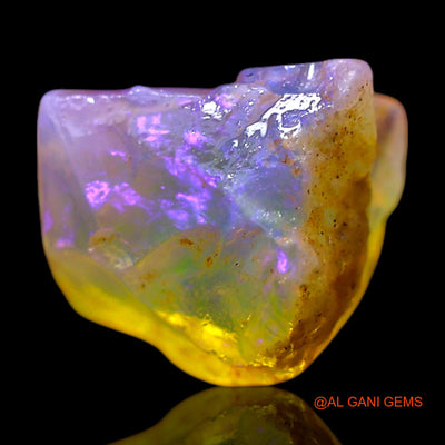 Natural Untreated Fire Opal Loose Gemstone Fancy Rough From Australia 3.00 Cts 10x8x7 mm RF-190