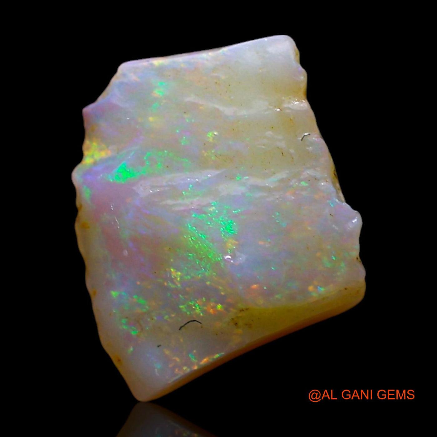 1.50 Cts Natural Australian Fire Opal Loose Gemstone Fancy Rough 9x8x4 mm RF-191
