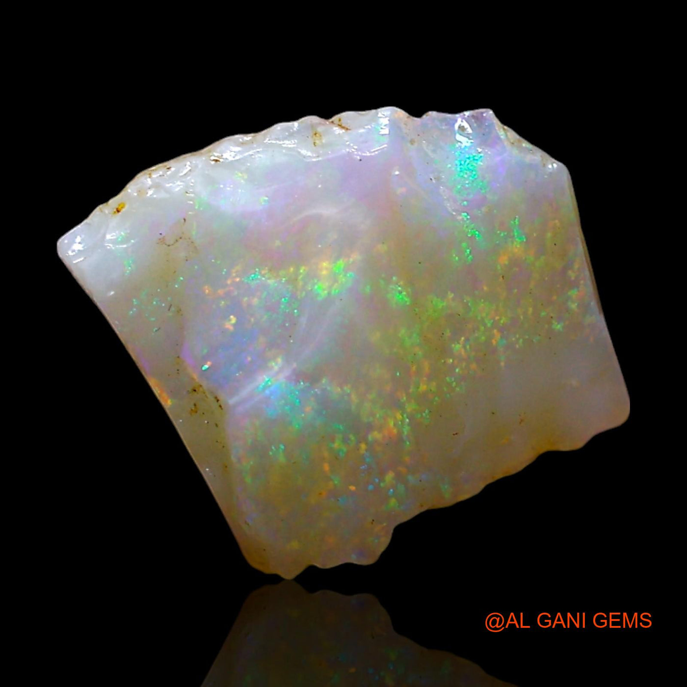 1.50 Cts Natural Australian Fire Opal Loose Gemstone Fancy Rough 9x8x4 mm RF-191