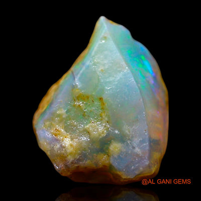 2.00 Cts Natural Australian Fire Opal Loose Gemstone Fancy Rough 10x8x6 mm RF-192