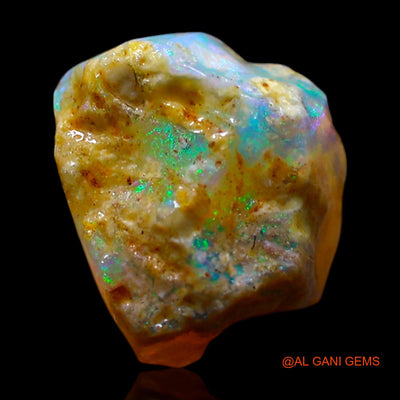 2.00 Cts Natural Australian Fire Opal Loose Gemstone Fancy Rough 10x8x6 mm RF-192