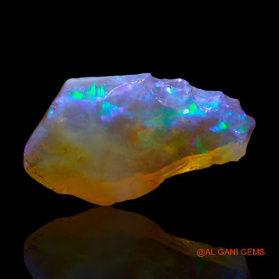 Natural Untreated Fire Opal Loose Gemstone Fancy Rough From Australia 3.00 Cts 17x8x4 mm RF-194