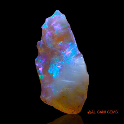 Natural Untreated Fire Opal Loose Gemstone Fancy Rough From Australia 3.00 Cts 17x8x4 mm RF-194