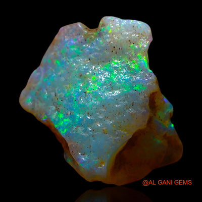 Natural Fire Opal Gemstone 4.00 Cts Loose Fancy Rough From Australia 14x12x5 mm RF-195