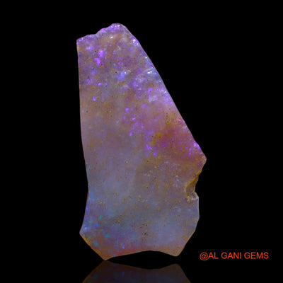 Natural Fire Opal Gemstone 4.00 Cts Loose Fancy Rough From Australia 28x15x2 mm RF-1