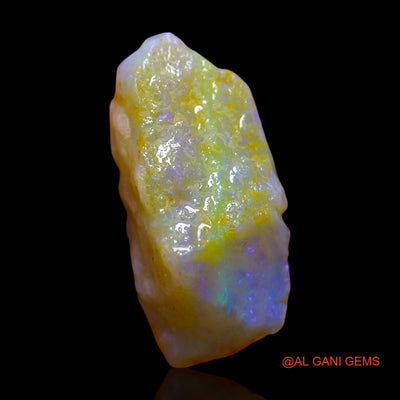 7.00 Cts Natural Australian Fire Opal Loose Gemstone Fancy Rough 21x11x6 mm RF-207