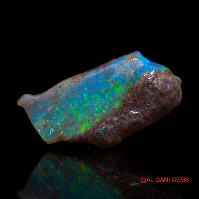 5.00 Cts Natural Australian Fire Opal Loose Gemstone Fancy Rough 12x10x4 mm RF-211