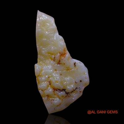 Natural Fire Opal Gemstone 2.00 Cts Loose Fancy Rough From Australia 22x11x3 mm RF-212