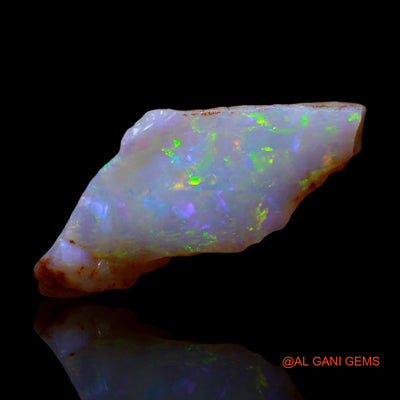 Natural Fire Opal Gemstone 3.00 Cts Loose Fancy Rough From Australia 20x8x5 mm RF-213