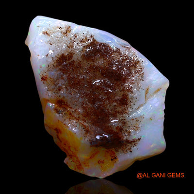 6.00 Cts Natural Australian Fire Opal Loose Gemstone Fancy Rough 19x13x6 mm RF-215