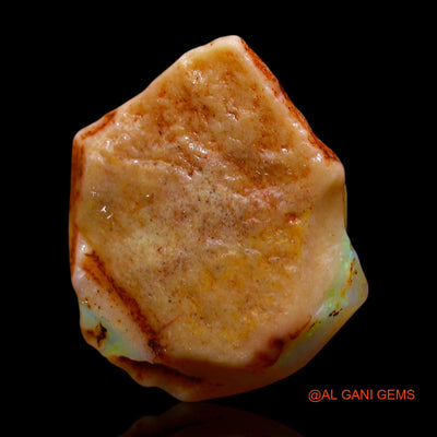 5.00 Cts Natural Australian Fire Opal Loose Gemstone Fancy Rough 18x14x4 mm RF-218