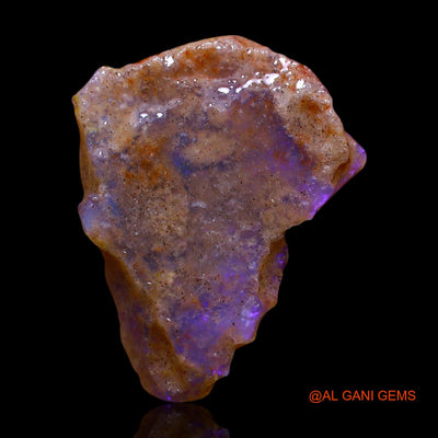 4.00 Cts Natural Australian Fire Opal Loose Gemstone Fancy Rough 19x15x4 mm RF-219