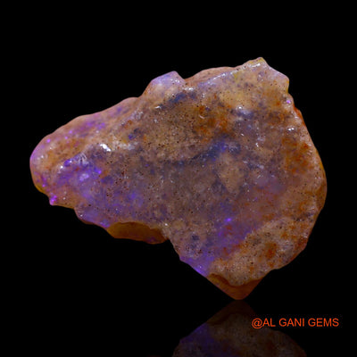 4.00 Cts Natural Australian Fire Opal Loose Gemstone Fancy Rough 19x15x4 mm RF-219