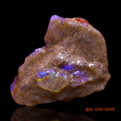 4.00 Cts Natural Australian Fire Opal Loose Gemstone Fancy Rough 19x15x4 mm RF-219
