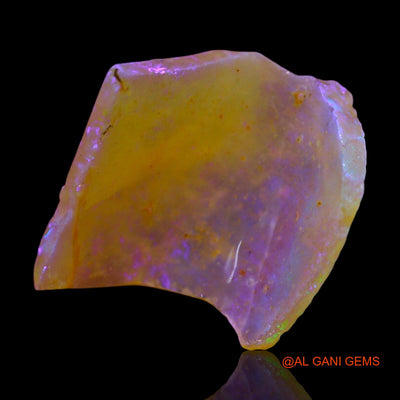 Natural Fire Opal Gemstone 4.00 Cts Loose Fancy Rough From Australia 15x14x7 mm RF-220