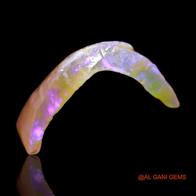 Natural Fire Opal Gemstone 4.00 Cts Loose Fancy Rough From Australia 15x14x7 mm RF-220