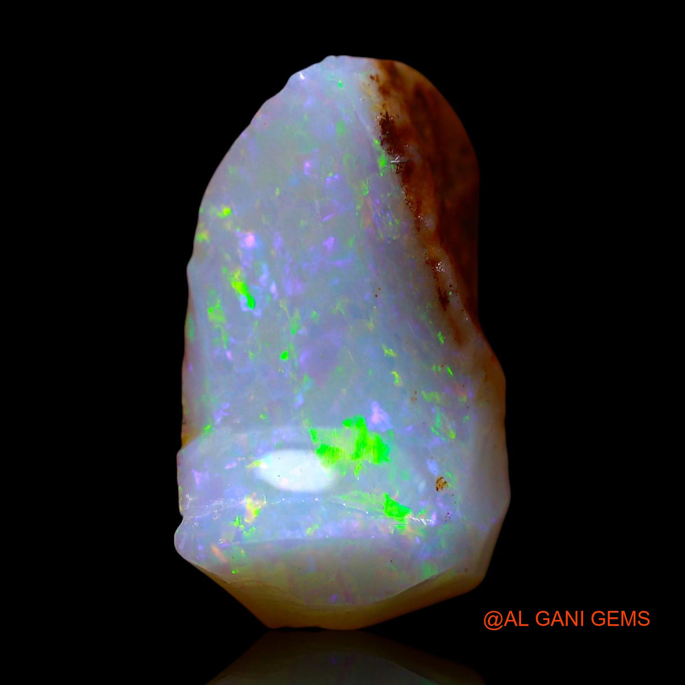 6.00 Cts Natural Australian Fire Opal Loose Gemstone Fancy Rough 16x11x8 mm RF-221