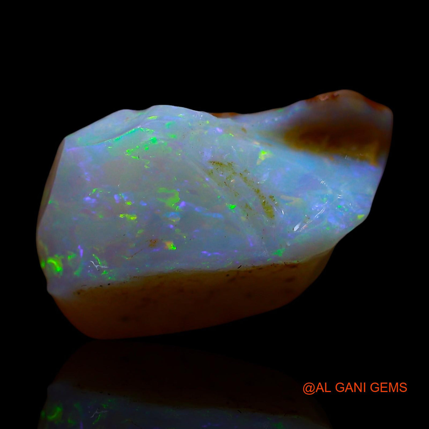 6.00 Cts Natural Australian Fire Opal Loose Gemstone Fancy Rough 16x11x8 mm RF-221