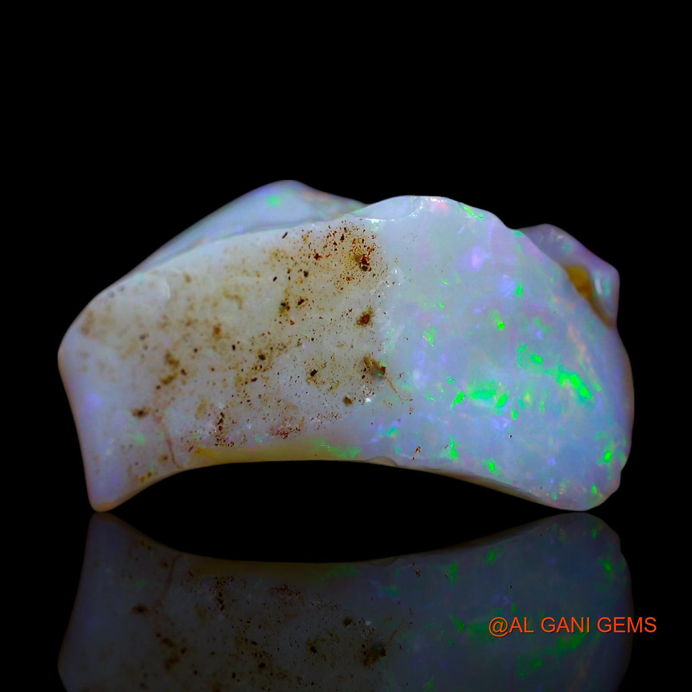 6.00 Cts Natural Australian Fire Opal Loose Gemstone Fancy Rough 16x11x8 mm RF-221