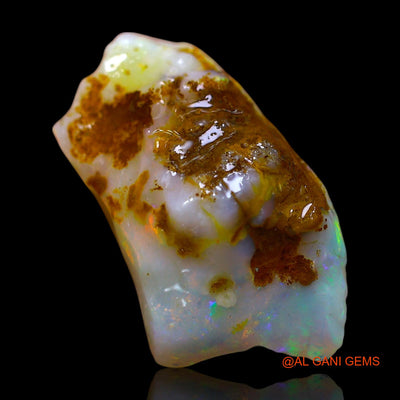 6.00 Cts Natural Australian Fire Opal Loose Gemstone Fancy Rough 16x10x7 mm RF-222