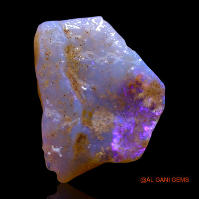 Natural Untreated Fire Opal Loose Gemstone Fancy Rough From Australia 4.00 Cts 17x13x3 mm RF-224