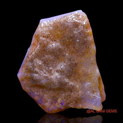 Natural Untreated Fire Opal Loose Gemstone Fancy Rough From Australia 4.00 Cts 17x13x3 mm RF-224