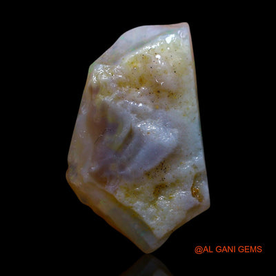 Natural Untreated Fire Opal Loose Gemstone Fancy Rough From Australia 5.00 Cts 19x11x5 mm RF-225