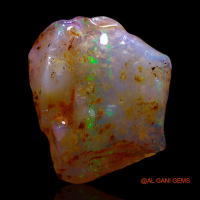 4.00 Cts Natural Australian Fire Opal Loose Gemstone Fancy Rough 16x14x4 mm RF-234