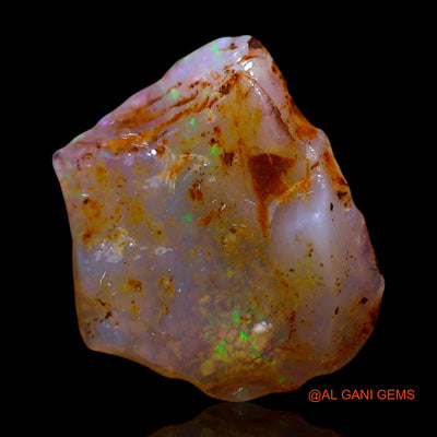 4.00 Cts Natural Australian Fire Opal Loose Gemstone Fancy Rough 16x14x4 mm RF-234