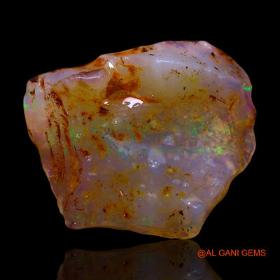 4.00 Cts Natural Australian Fire Opal Loose Gemstone Fancy Rough 16x14x4 mm RF-234