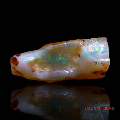 6.00 Cts Natural Australian Fire Opal Loose Gemstone Fancy Rough 15x13x5 mm RF-237