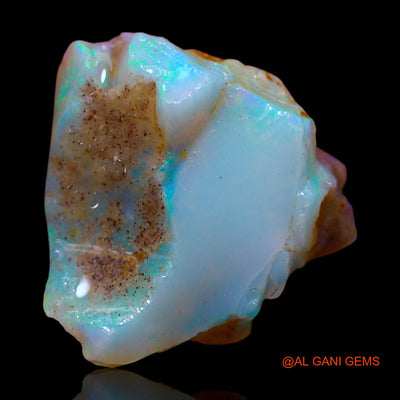 7.00 Cts Natural Australian Fire Opal Loose Gemstone Fancy Rough 15x13x7 mm RF-240