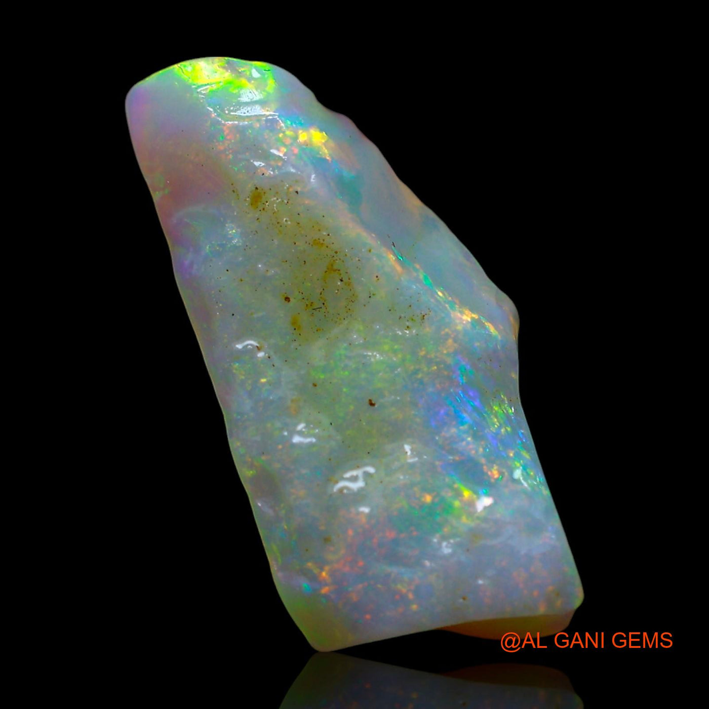 3.00 Cts Natural Australian Fire Opal Loose Gemstone Fancy Rough 15x7x4 mm RF-241
