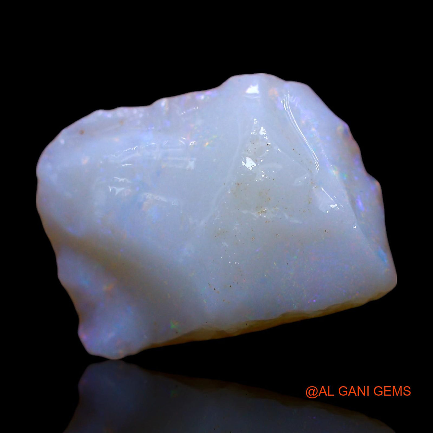 Natural Untreated Fire Opal Loose Gemstone Fancy Rough From Australia 5.00 Cts 14x10x6 mm RF-243
