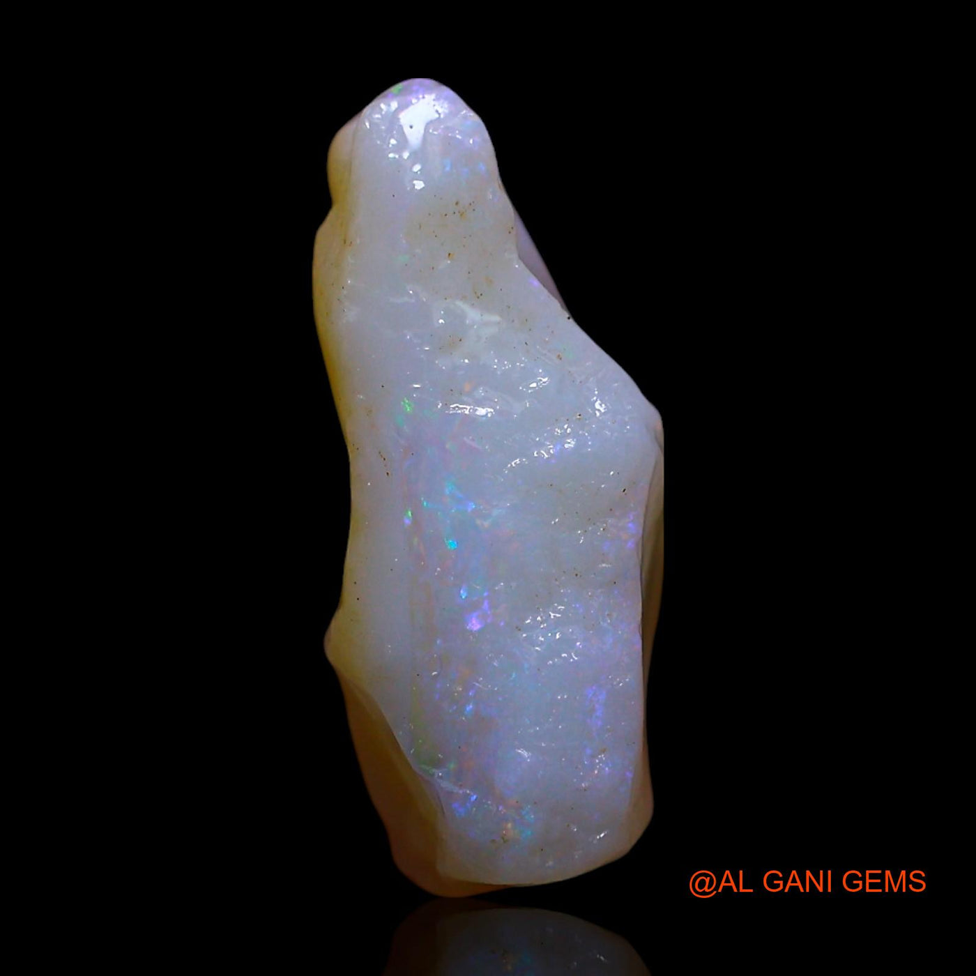 Natural Untreated Fire Opal Loose Gemstone Fancy Rough From Australia 5.00 Cts 14x10x6 mm RF-243