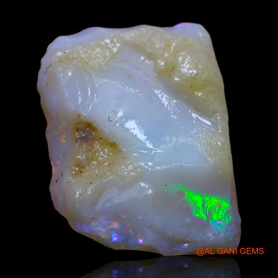 Natural Untreated Fire Opal Loose Gemstone Fancy Rough From Australia 5.00 Cts 14x10x6 mm RF-243