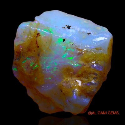 Natural Untreated Fire Opal Loose Gemstone Fancy Rough From Australia 5.00 Cts 14x12x5 mm RF-244
